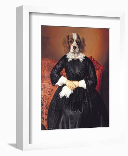 Ancestral Canines II-Thierry Poncelet-Framed Art Print