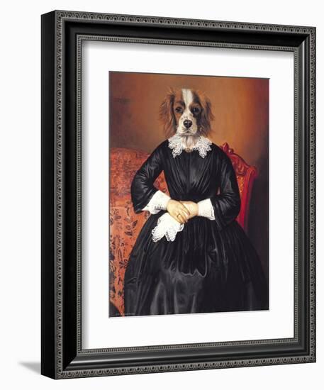 Ancestral Canines II-Thierry Poncelet-Framed Art Print