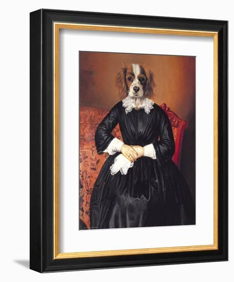 Ancestral Canines II-Thierry Poncelet-Framed Art Print