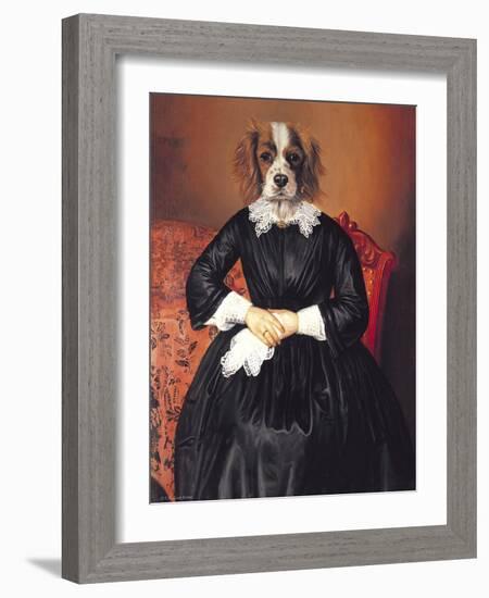 Ancestral Canines II-Thierry Poncelet-Framed Art Print