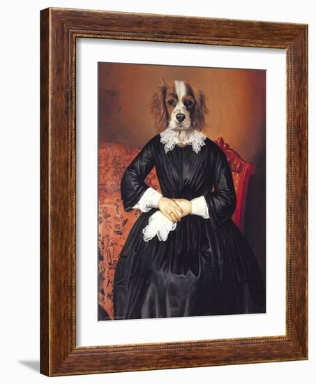 Ancestral Canines II-Thierry Poncelet-Framed Art Print