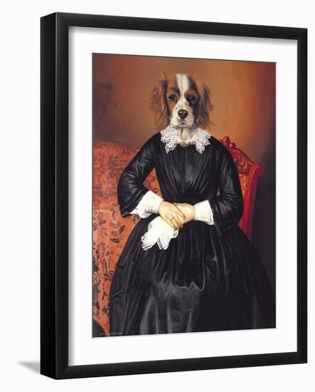 Ancestral Canines II-Thierry Poncelet-Framed Art Print