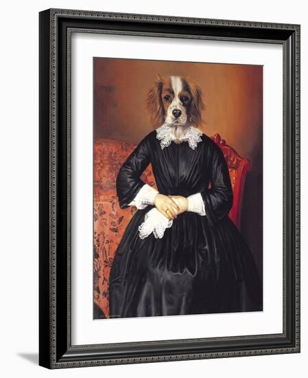 Ancestral Canines II-Thierry Poncelet-Framed Art Print