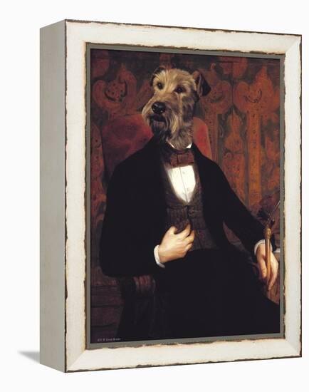 Ancestral Canines III-Thierry Poncelet-Framed Stretched Canvas