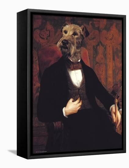 Ancestral Canines III-Thierry Poncelet-Framed Stretched Canvas