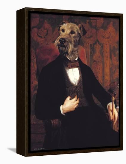Ancestral Canines III-Thierry Poncelet-Framed Stretched Canvas