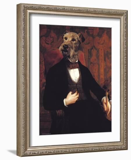 Ancestral Canines III-Thierry Poncelet-Framed Art Print