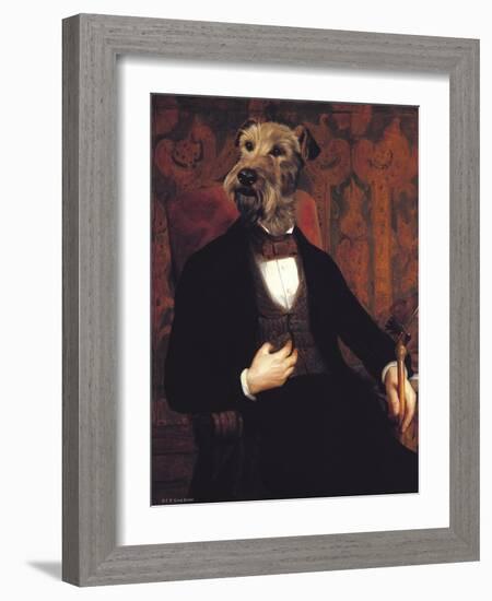 Ancestral Canines III-Thierry Poncelet-Framed Art Print