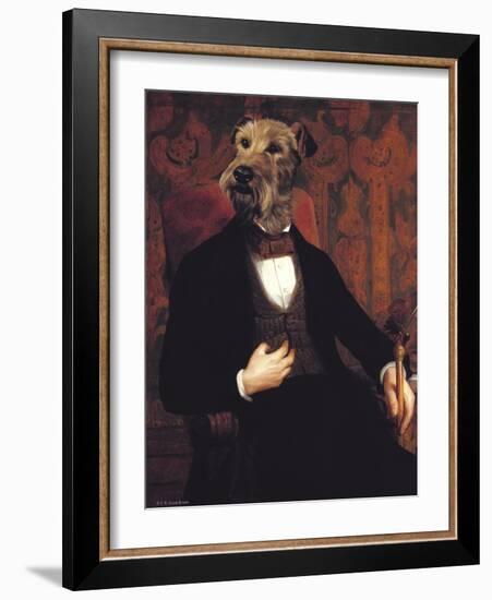 Ancestral Canines III-Thierry Poncelet-Framed Art Print