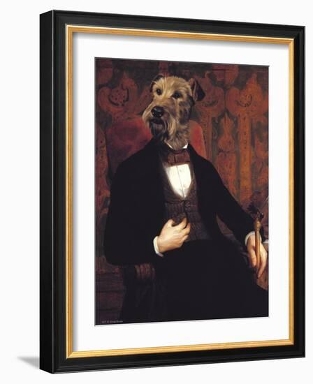 Ancestral Canines III-Thierry Poncelet-Framed Art Print