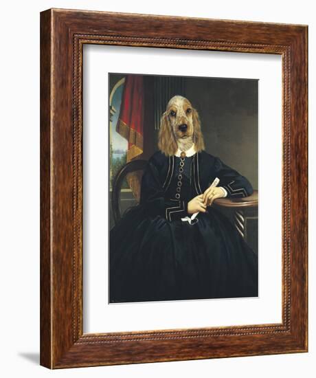 Ancestral Canines IV-Thierry Poncelet-Framed Premium Giclee Print