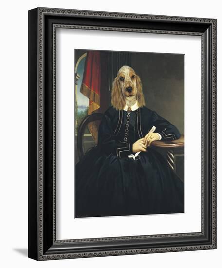 Ancestral Canines IV-Thierry Poncelet-Framed Premium Giclee Print