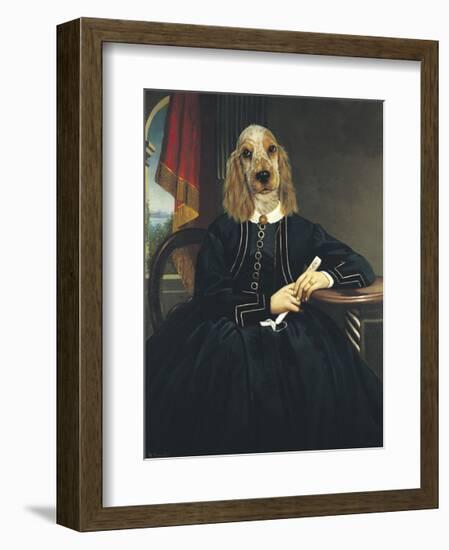 Ancestral Canines IV-Thierry Poncelet-Framed Premium Giclee Print