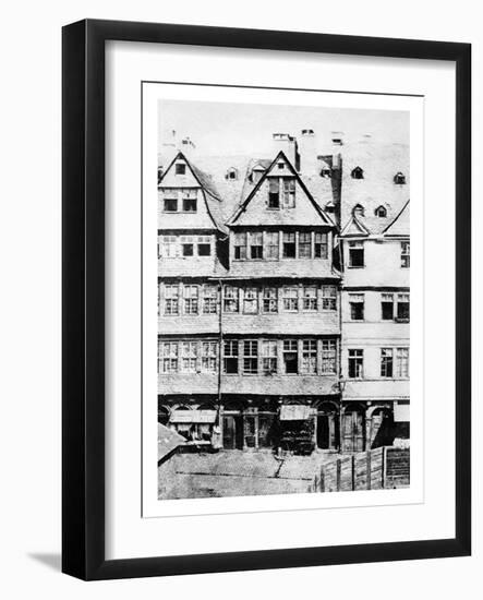 Ancestral home of the Rothschild Family-Francois Pascal Simon Gerard-Framed Giclee Print