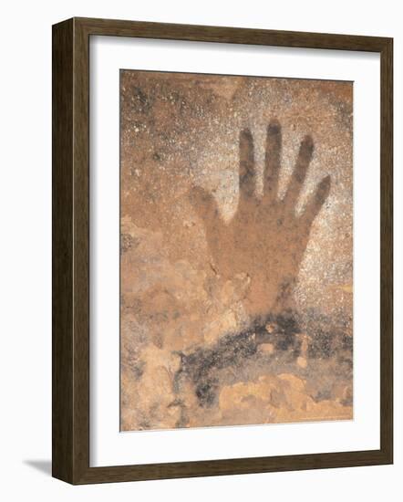 Ancestral Puebloan Pictographs in the Needles District, Canyonlands National Park, Utah, USA-Jerry & Marcy Monkman-Framed Photographic Print