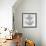 Anchor and Rope-null-Framed Art Print displayed on a wall
