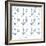 Anchor Home Pattern-Kimberly Allen-Framed Art Print