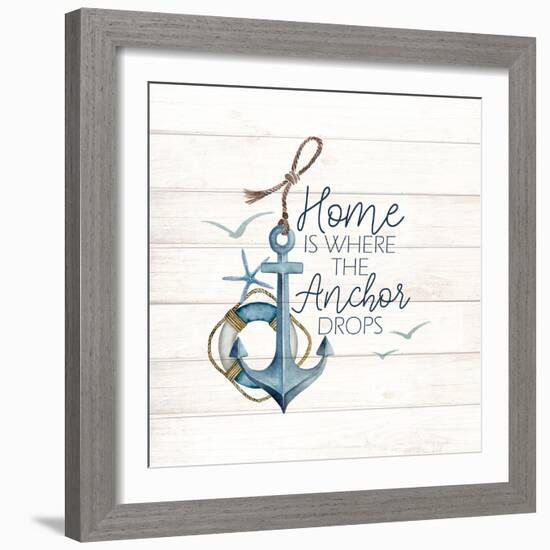 Anchor Home-Kimberly Allen-Framed Art Print