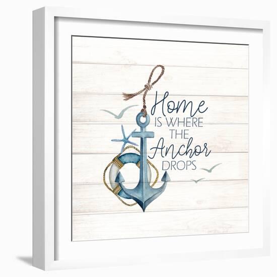 Anchor Home-Kimberly Allen-Framed Art Print