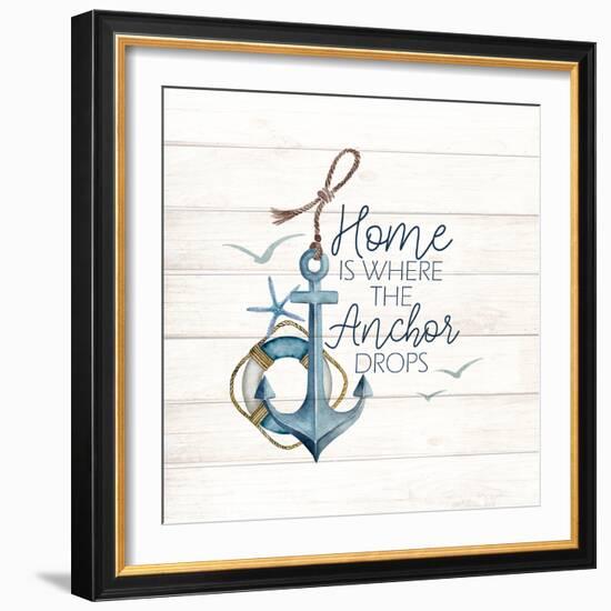 Anchor Home-Kimberly Allen-Framed Art Print