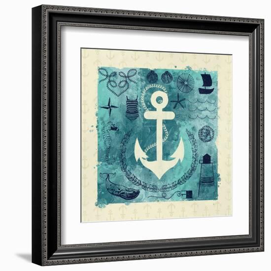 Anchor in Love I-Ashley Sta Teresa-Framed Art Print