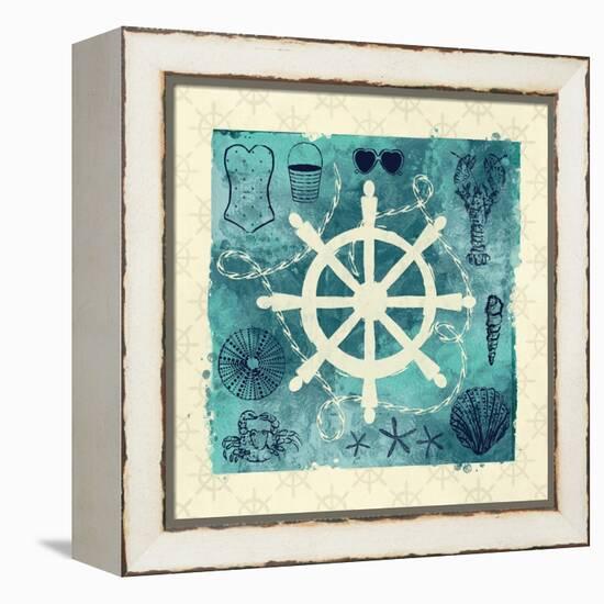 Anchor in Love II-Ashley Sta Teresa-Framed Stretched Canvas