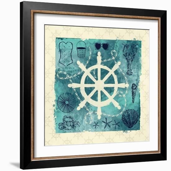 Anchor in Love II-Ashley Sta Teresa-Framed Art Print