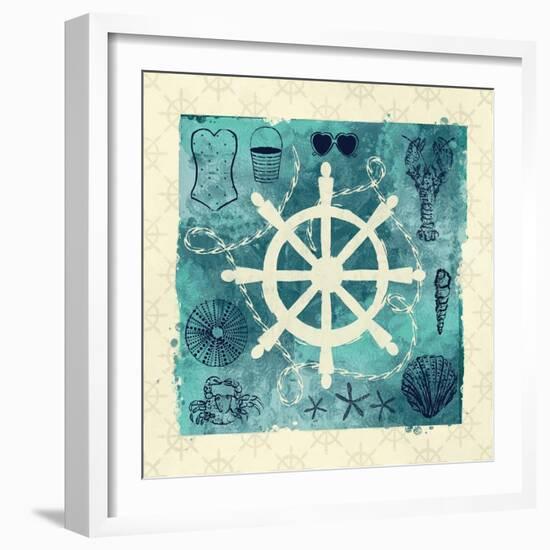 Anchor in Love II-Ashley Sta Teresa-Framed Art Print