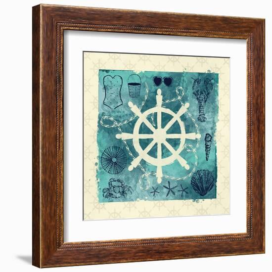 Anchor in Love II-Ashley Sta Teresa-Framed Art Print