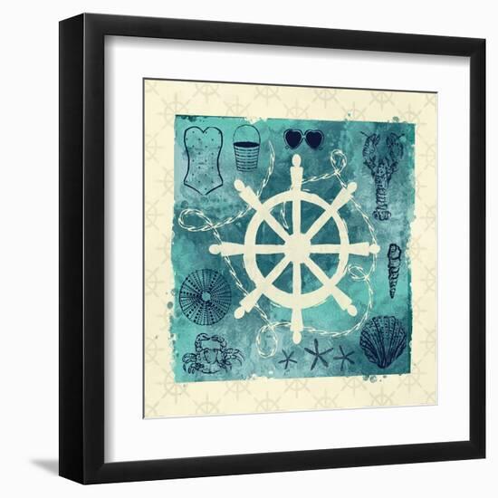 Anchor in Love II-Ashley Sta Teresa-Framed Art Print