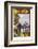 Anchor Line Poster for Ship Travel Between Gibraltar, Egypt and India with an Elephant-null-Framed Photographic Print