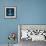Anchor on Blue Wood-Lanie Loreth-Framed Art Print displayed on a wall