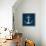 Anchor on Blue Wood-Lanie Loreth-Framed Stretched Canvas displayed on a wall