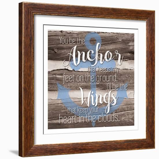 Anchor-Lauren Gibbons-Framed Art Print