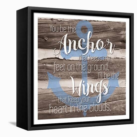 Anchor-Lauren Gibbons-Framed Stretched Canvas