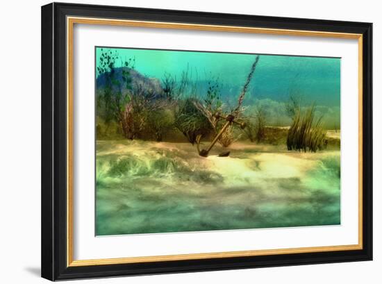 Anchor-Atelier Sommerland-Framed Art Print