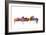 Anchorage Alaska Skyline-Michael Tompsett-Framed Art Print