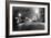 Anchorage, Alaska View of 4th Ave at night Photograph-Lantern Press-Framed Art Print