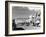 Anchorage, Alaska View of 4th Avenue Photograph-Lantern Press-Framed Art Print