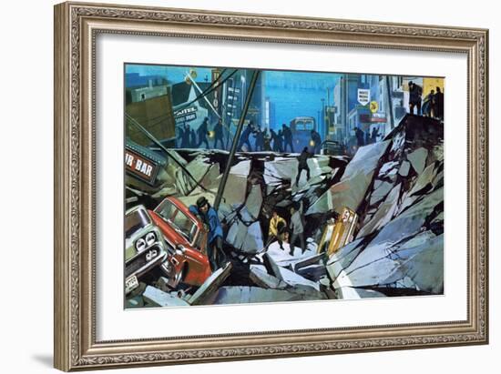 Anchorage Earthquake of Good Friday 1964-Mcbride-Framed Giclee Print