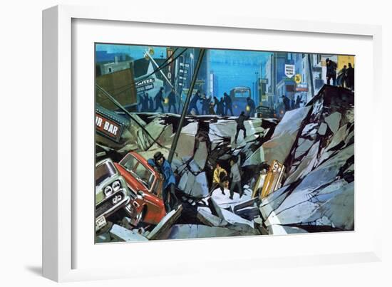 Anchorage Earthquake of Good Friday 1964-Mcbride-Framed Giclee Print