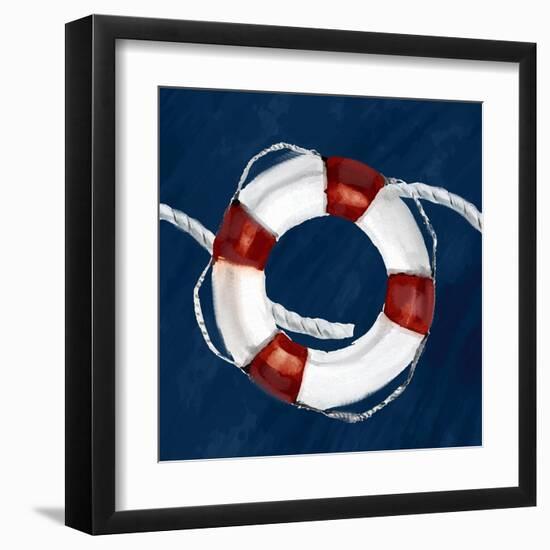 Anchored 2-Kimberly Allen-Framed Art Print