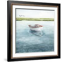 Anchored Bay II-Grace Popp-Framed Art Print