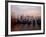 Anchored Gondolas at Twilight, Venice, Italy-Jim Zuckerman-Framed Photographic Print