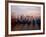 Anchored Gondolas at Twilight, Venice, Italy-Jim Zuckerman-Framed Photographic Print