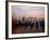 Anchored Gondolas at Twilight, Venice, Italy-Jim Zuckerman-Framed Photographic Print