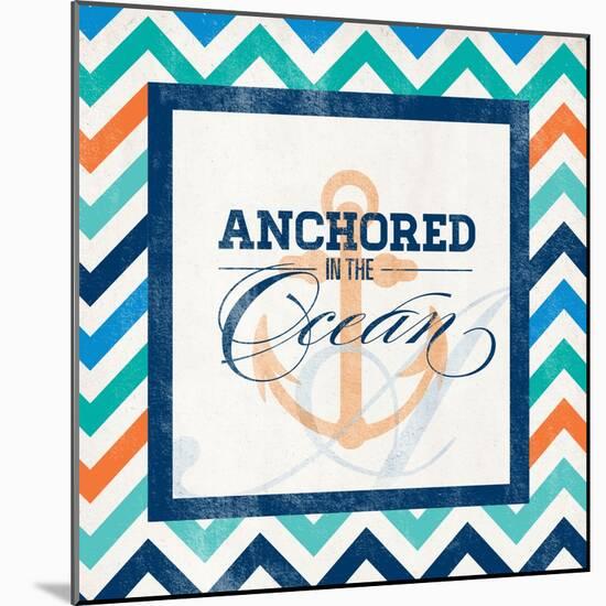 Anchored-null-Mounted Art Print