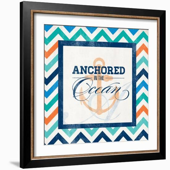 Anchored-null-Framed Premium Giclee Print