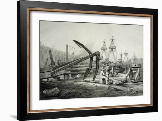 Anchors at Naval Shipyard-Filippino Lippi-Framed Giclee Print