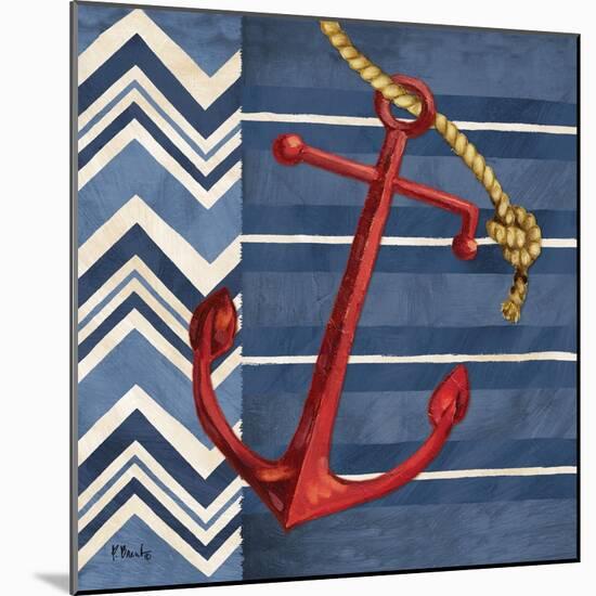 Anchors Away I-Paul Brent-Mounted Art Print